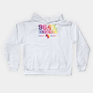 96.4% Unicorn Kids Hoodie